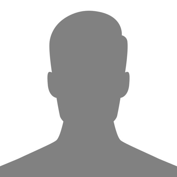 Default Avatar Profile Placeholder. Abstract Vector Silhouette